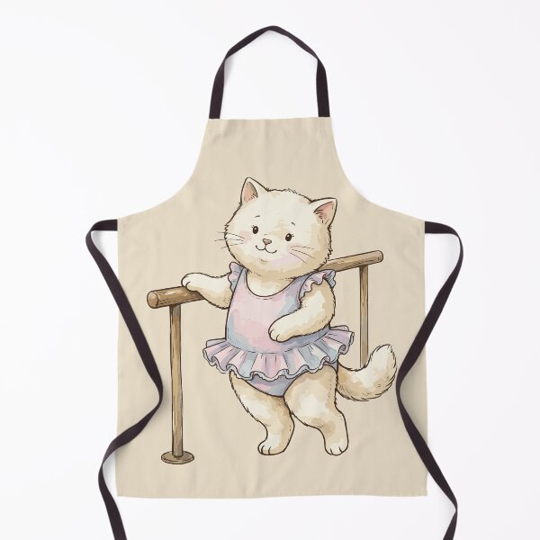 Item preview, Balletcore Aesthetic: Cozy Cat at the Barre designed and sold by bapupa.