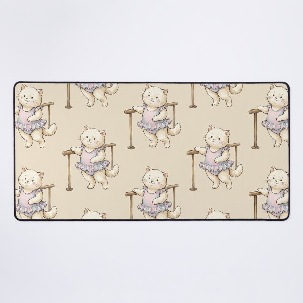 Item preview, Balletcore Aesthetic: Cozy Cat at the Barre designed and sold by bapupa.