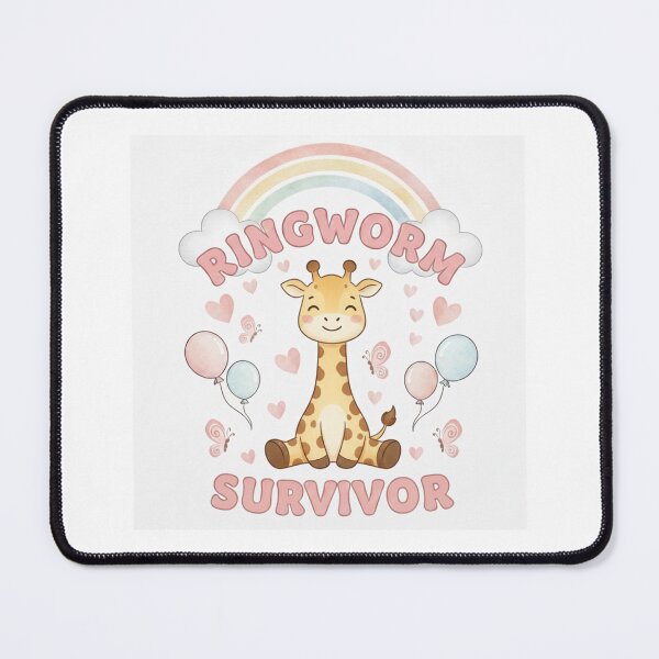 Item preview, Giraffe ringworm survivor funny gag adult humor novelty  designed and sold by CheeseBlueprint.