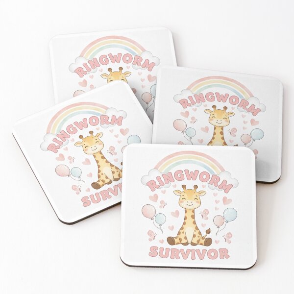 Item preview, Giraffe ringworm survivor funny gag adult humor novelty  designed and sold by CheeseBlueprint.