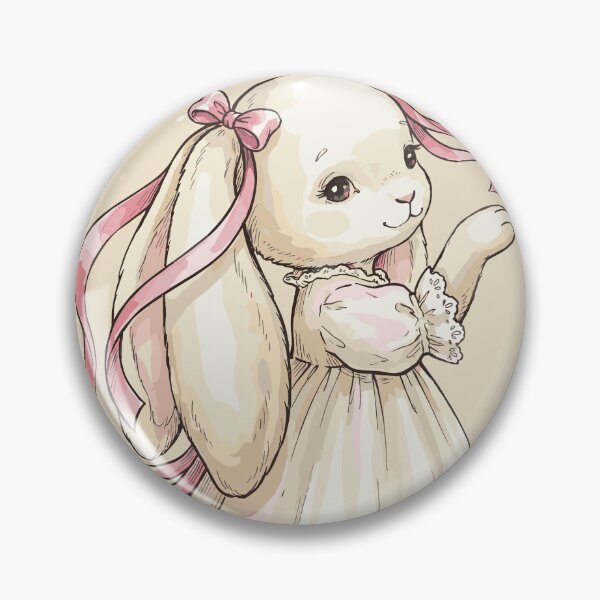Item preview, Balletcore Aesthetic: Rabbit's Ribbon Bow designed and sold by bapupa.