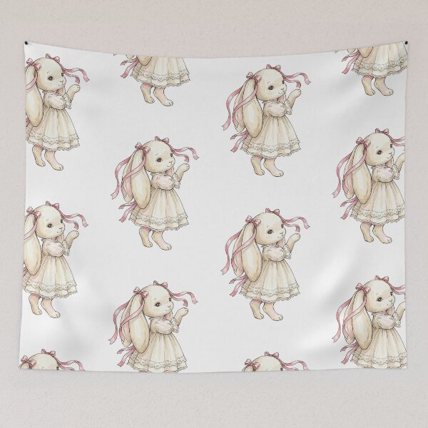 Item preview, Balletcore Aesthetic: Rabbit's Ribbon Bow designed and sold by bapupa.