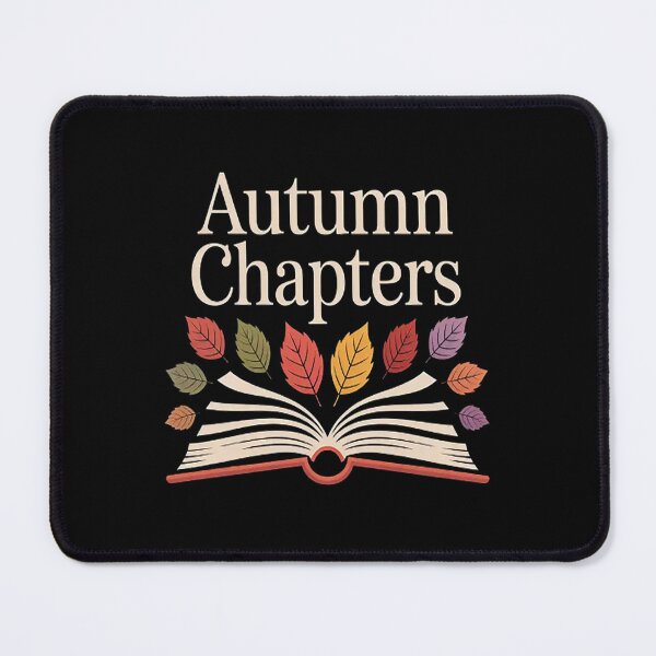 Item preview, Autumn Chapters Falling Leaves Book Lover Reading Season designed and sold by NicolaMail.