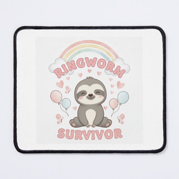 Item preview, Sloth ringworm survivor funny gag adult humor novelty  designed and sold by CheeseBlueprint.