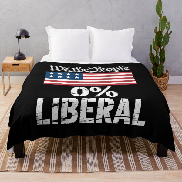 Item preview, Zero Percent Liberal Us Flag designed and sold by MeowtivationP.