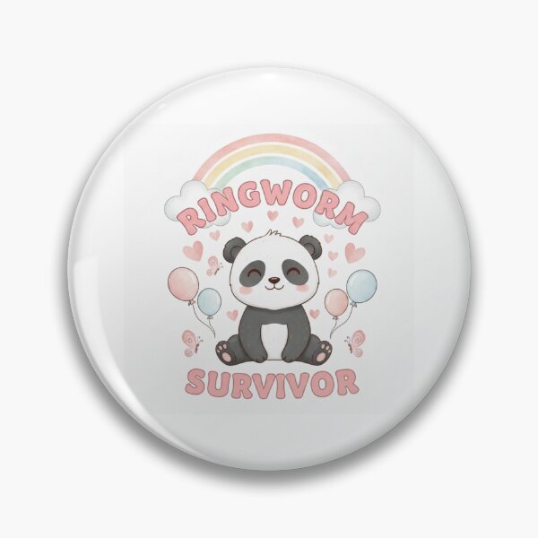 Item preview, Panda ringworm survivor funny gag adult humor novelty  designed and sold by CheeseBlueprint.