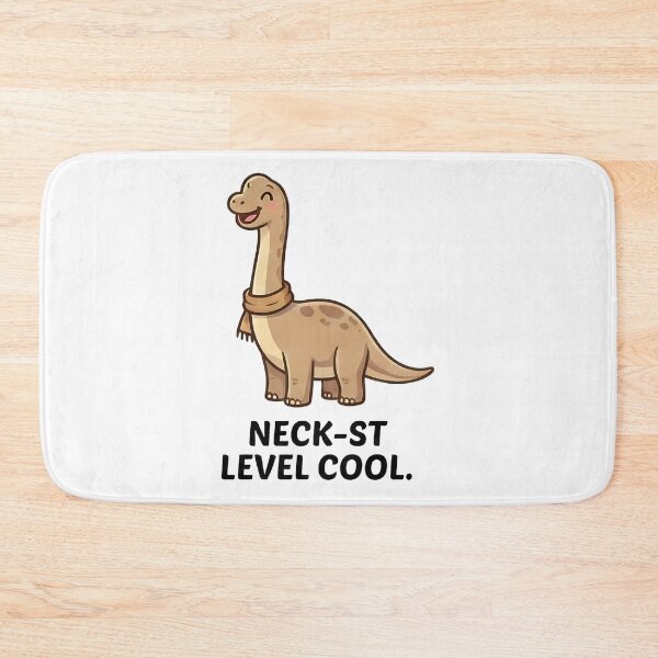 Item preview, Funny Brachiosaurus Neck-st Level Cool Dinosaur designed and sold by k3rstman1.