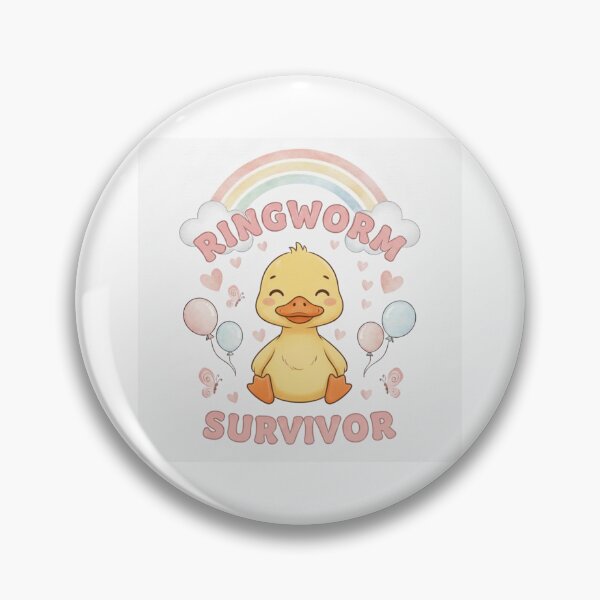 Item preview, Duck ringworm survivor funny gag adult humor novelty  designed and sold by CheeseBlueprint.