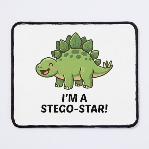 Item preview, Cute Stegosaurus Stego Star Dinosaur Kids designed and sold by k3rstman1.