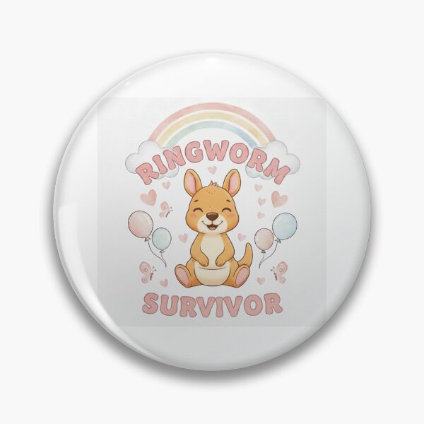 Item preview, Kangaroo ringworm survivor funny gag adult humor novelty  designed and sold by CheeseBlueprint.