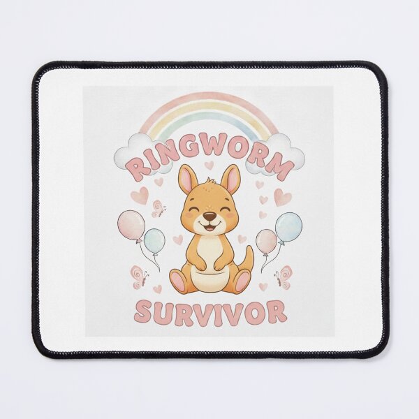 Item preview, Kangaroo ringworm survivor funny gag adult humor novelty  designed and sold by CheeseBlueprint.
