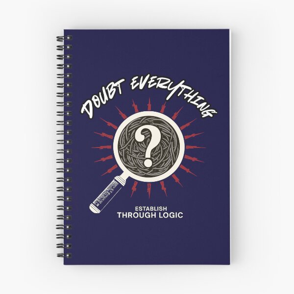 Item preview, Doubt Everything Establish Through Logic - Skeptic & Critical Thinking designed and sold by CREEPY CRAZE.