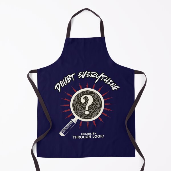 Item preview, Doubt Everything Establish Through Logic - Skeptic & Critical Thinking designed and sold by CREEPY CRAZE.