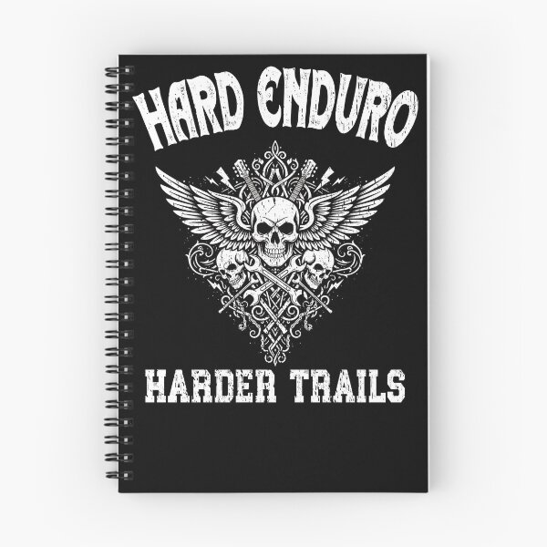 Item preview, HARD ENDURO HARDER TRAILS cool hard enduro rider motorcycle lover rock style enduro motorcycles true rodeo designed and sold by Jt41.