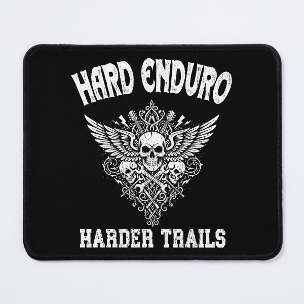 Item preview, HARD ENDURO HARDER TRAILS cool hard enduro rider motorcycle lover rock style enduro motorcycles true rodeo designed and sold by Jt41.
