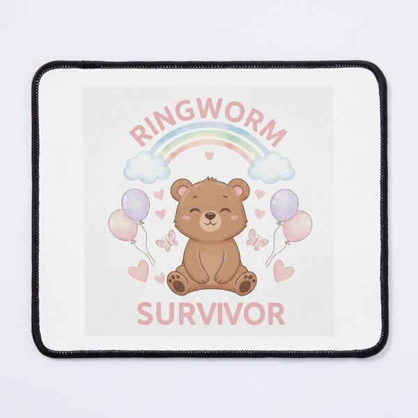 Item preview, Bear ringworm survivor funny gag adult humor novelty meme designed and sold by CheeseBlueprint.