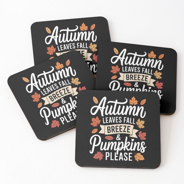 Item preview, Autumn Leaves Fall Breeze & Pumpkins Please designed and sold by NicolaMail.