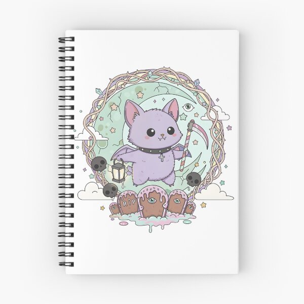 Item preview, The Little Soul Collector Pastel Goth Bat designed and sold by RubisLeaf.