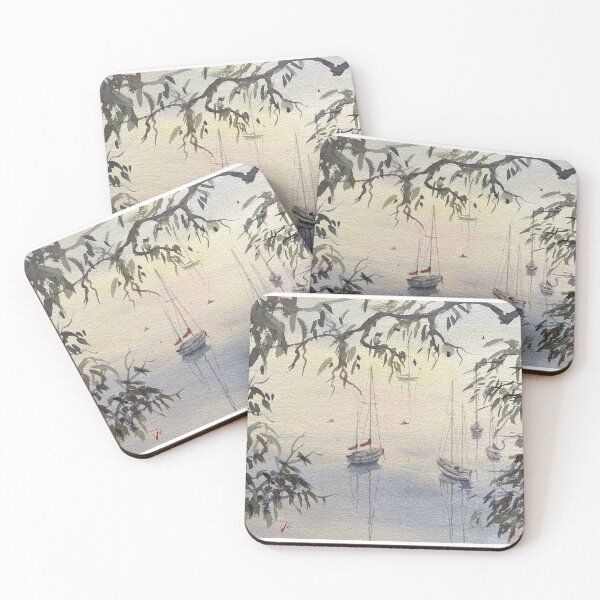 Item preview, Sydney harbour morning designed and sold by ShellyDu.