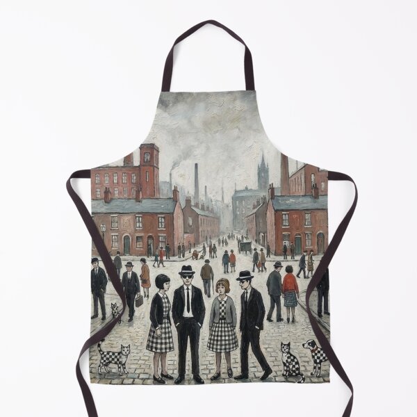 Item preview, Concrete Jungle: The 2 Tone Town (L.S. Lowry Style) designed and sold by MikeHawkinWorld.