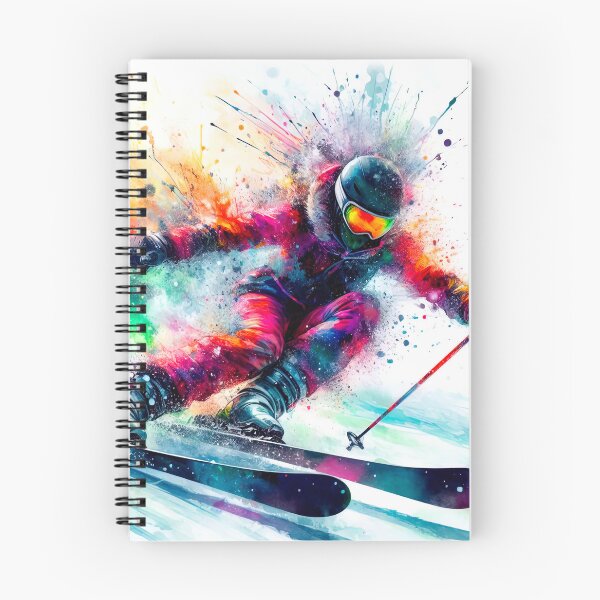 Item preview, Vibrant Skiing Adventure designed and sold by paulrommer.