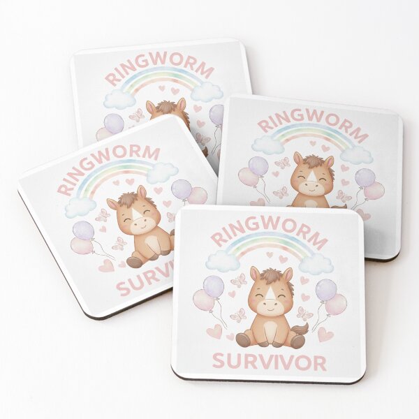 Item preview, Horse ringworm survivor funny gag adult humor novelty meme designed and sold by CheeseBlueprint.