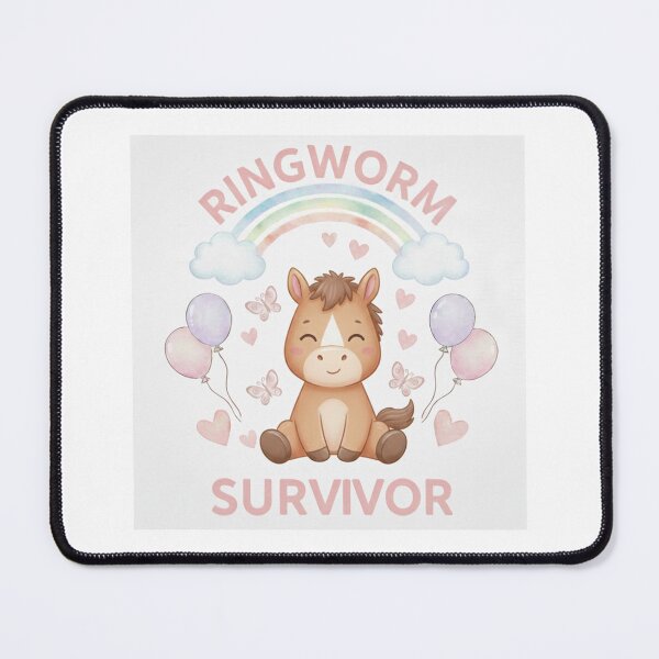 Item preview, Horse ringworm survivor funny gag adult humor novelty meme designed and sold by CheeseBlueprint.