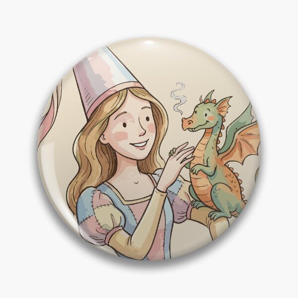 Item preview, Castlecore Aesthetic: Princess and the Tiny Dragon designed and sold by bapupa.