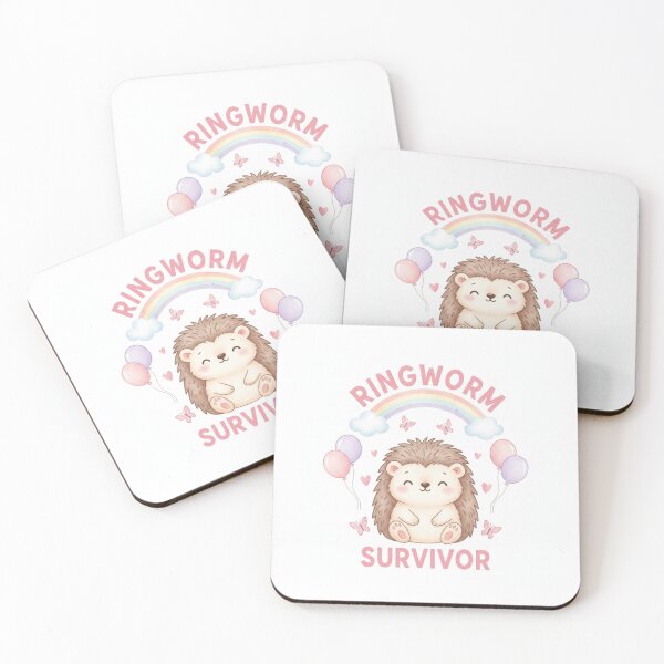 Item preview, Hedgehog ringworm survivor funny gag adult humor novelty meme designed and sold by CheeseBlueprint.