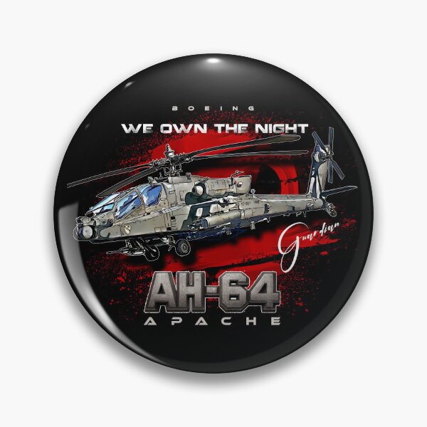 Item preview, AH-64 Apache Attack Helicopter – Military Aviation Art designed and sold by Aerolovers.