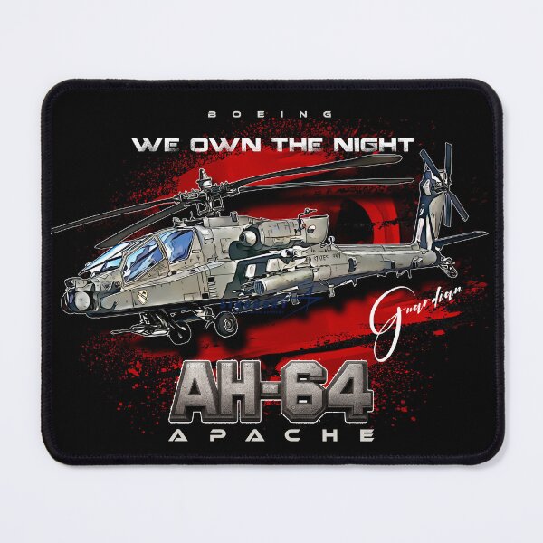 Item preview, AH-64 Apache Attack Helicopter – Military Aviation Art designed and sold by Aerolovers.