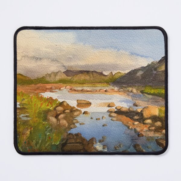 Item preview, Midnight sun in Norway Lofoten designed and sold by ShellyDu.