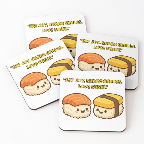 Item preview, Eat Joy. Share Smiles. Love Sushi. designed and sold by Latitude 1°N.