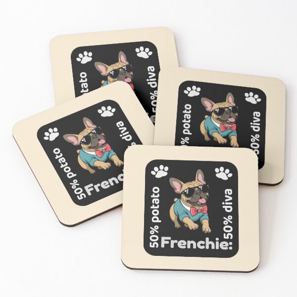 Item preview, French Bulldog Design – Cute Funny Frenchie Shirt, Sticker & Gift Idea designed and sold by NeutronDesign.