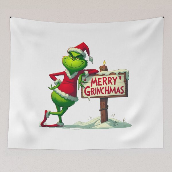 Item preview, Grinch Funny Christmas Meme Retro Holiday Design designed and sold by Amaya John.