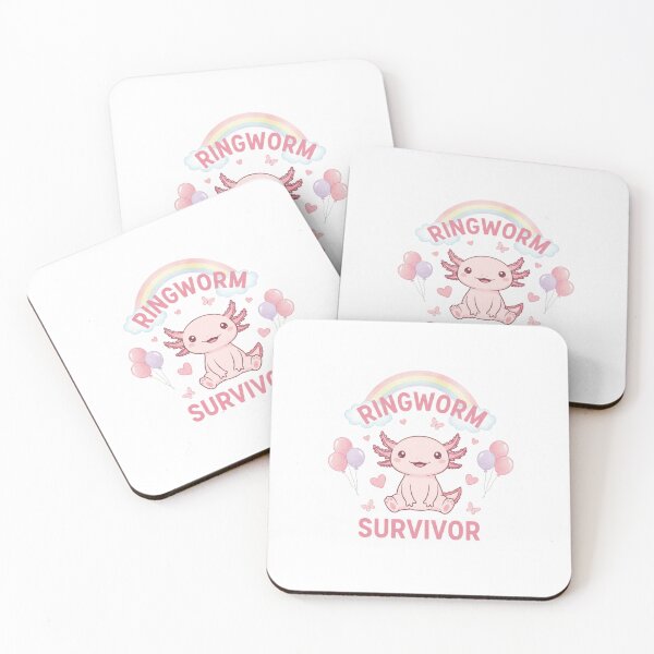 Item preview, Axolotl ringworm survivor funny gag adult humor novelty meme designed and sold by CheeseBlueprint.