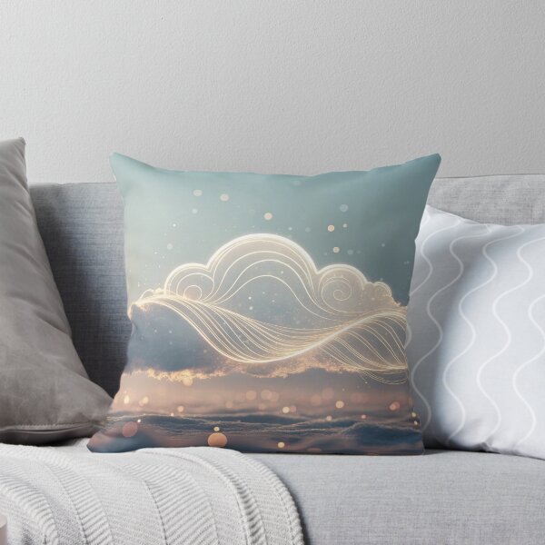 Item preview, cloud-inspired  designed and sold by CurvedRealities.