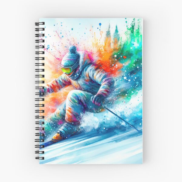 Item preview,  Vibrant Skiing Adventure designed and sold by paulrommer.