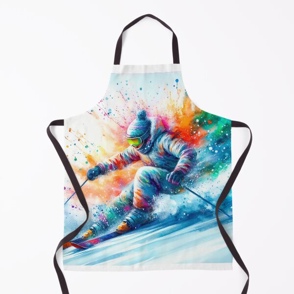 Item preview, Vibrant Skiing Adventure designed and sold by paulrommer.