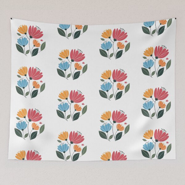 Item preview, Abstract flowers designed and sold by PrintLabStudio.