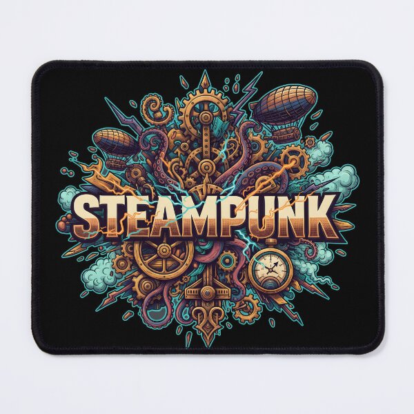 Item preview, Steampunk Energy – Gears, Lightning & Time Machines designed and sold by TimelessCW.