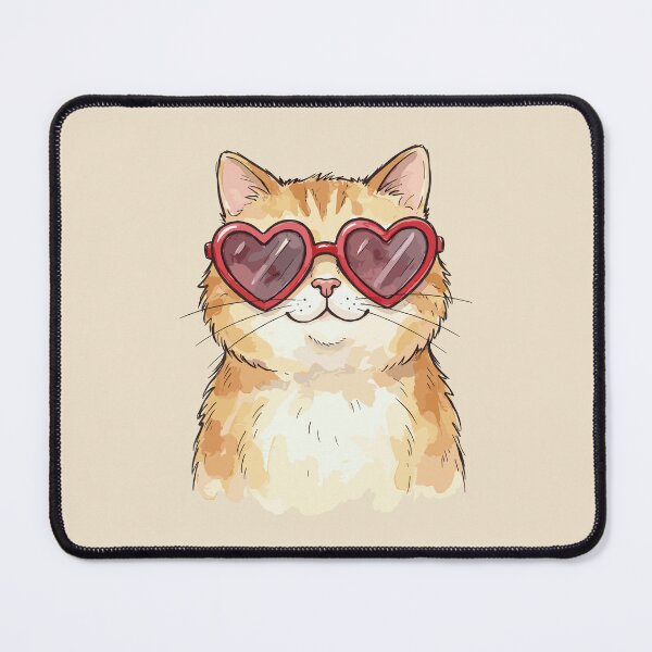 Item preview, Cherry Aesthetic: Red-Rimmed Kitty Specs designed and sold by bapupa.