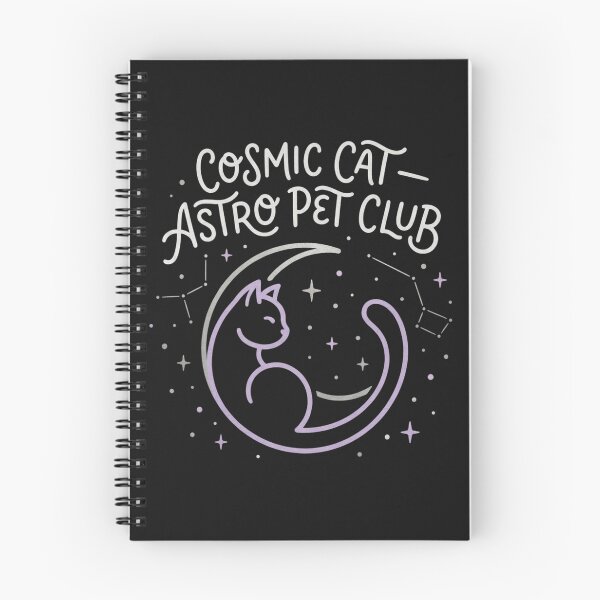 Item preview, Cosmic Cat Astro Pet Club – Astrology Cat Celestial Design designed and sold by Afridi Art House.