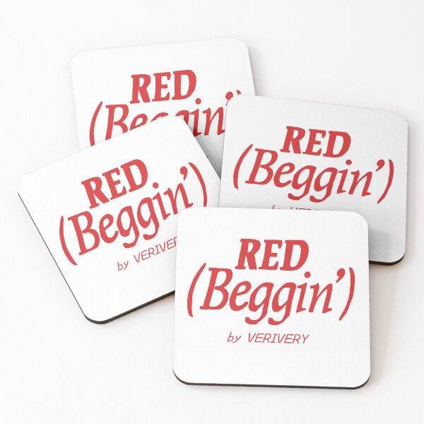 Item preview, RED (Beggin') by VERIVERY designed and sold by ArtRaftPro.