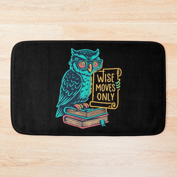 Item preview, Owl Scholar - Wise Moves Only Neon Design designed and sold by MKreative Studio.