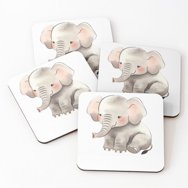 Item preview, Baby Elephant Nursery Style designed and sold by GrumpySableye.