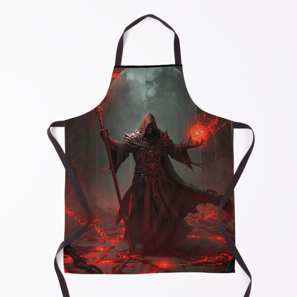 Item preview, Warlock of the Damned – Dark Fantasy Pact Magic Art designed and sold by Ferdopalec.