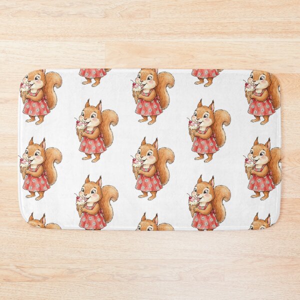 Item preview, Cherry Aesthetic: Strawberry Sundress Squirrel designed and sold by bapupa.