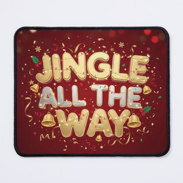 Item preview, Jingle All The Way Celebration designed and sold by digisetumedia.