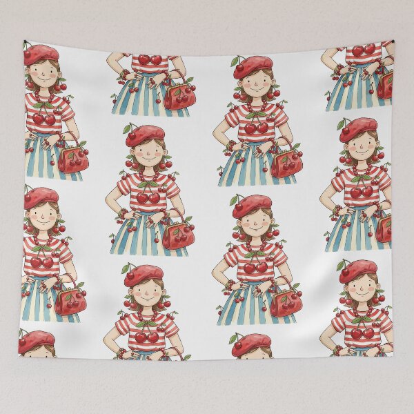 Item preview, Cherry Girl Aesthetic: Cherry Overload Crusader designed and sold by bapupa.